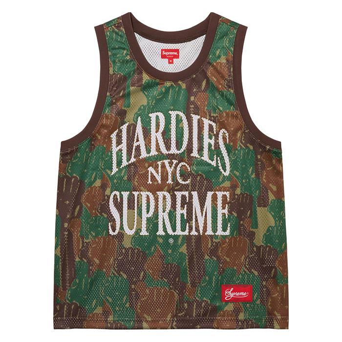 Supreme × Hardies / シュプリーム × ハーディーズ カモ柄 バスケットボール ジャージ メンズ SS23KN74 | タンクトップ  | Massimo Official Store｜マッシモ オフィシャルストア