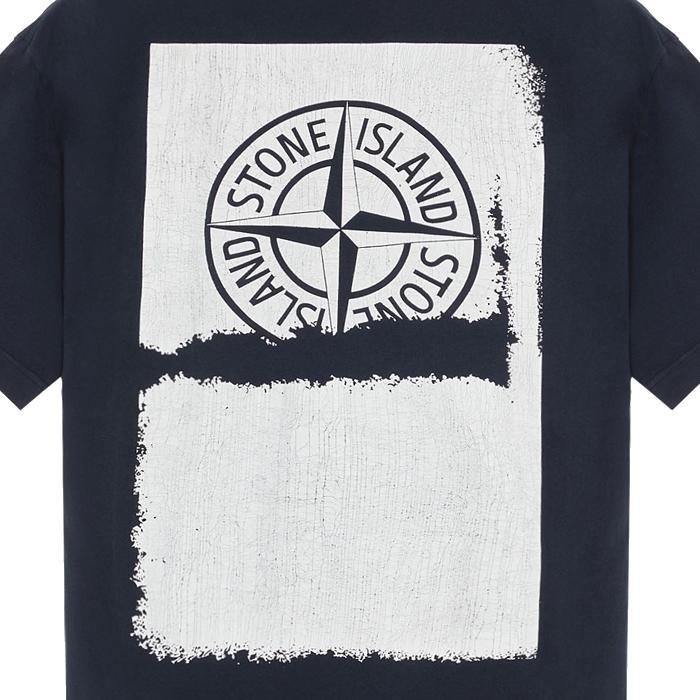 Stone Island / ストーンアイランド スクラッチド ペイント ワン プリント Tシャツ メンズ 半袖 | Tシャツ | Massimo  Official Store｜マッシモ オフィシャルストア